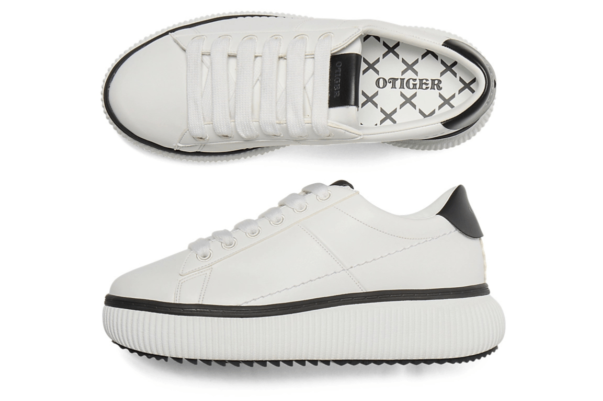 Tênis Onitsuka Tiger Otiger Court White/Black Branco - Onitsuka Tiger - 1182A636.100 - 1