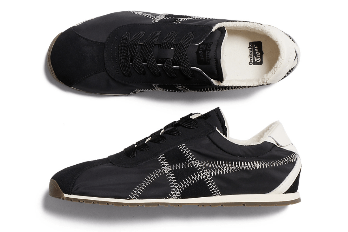 Tênis Onitsuka Tiger Tiger Corsair A55 Black Cream Preto - Onitsuka Tiger - 1183C317.001 - 1