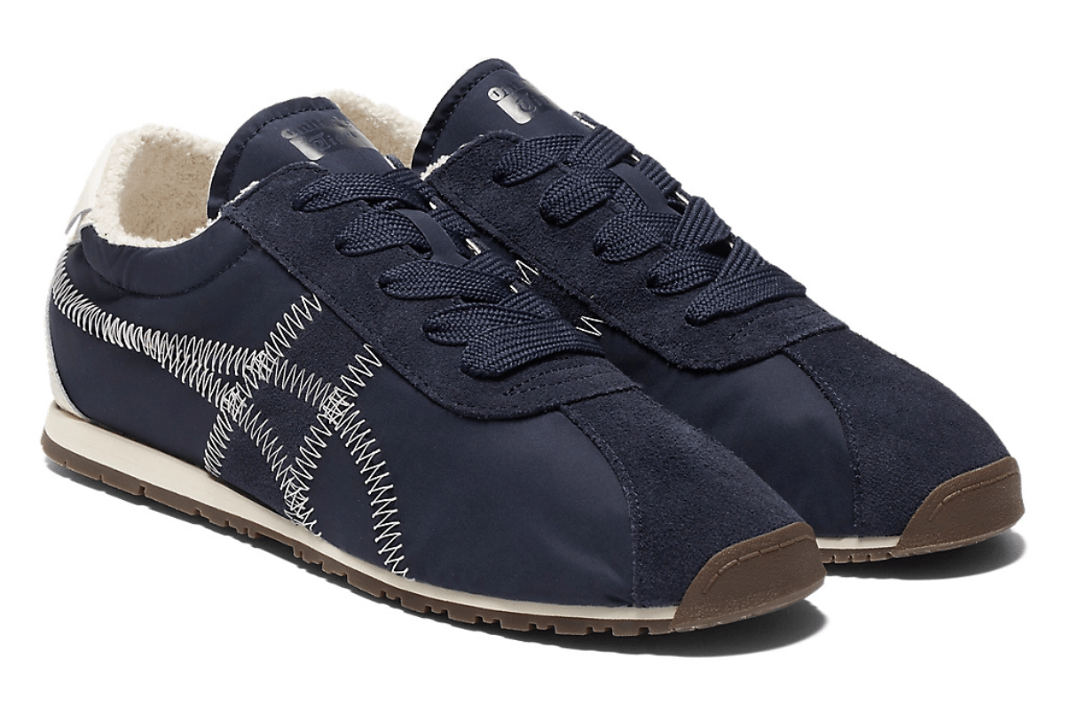 Tênis Onitsuka Tiger Tiger Corsair A55 Midnight Cream Azul - Onitsuka Tiger - 1183C317 - 401 - 1