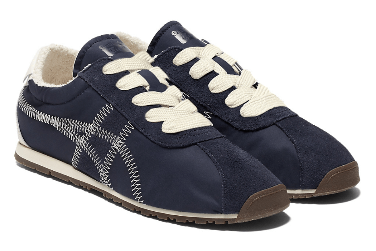 Tênis Onitsuka Tiger Tiger Corsair A55 Midnight Cream Azul - Onitsuka Tiger - 1183C317 - 401 - 1