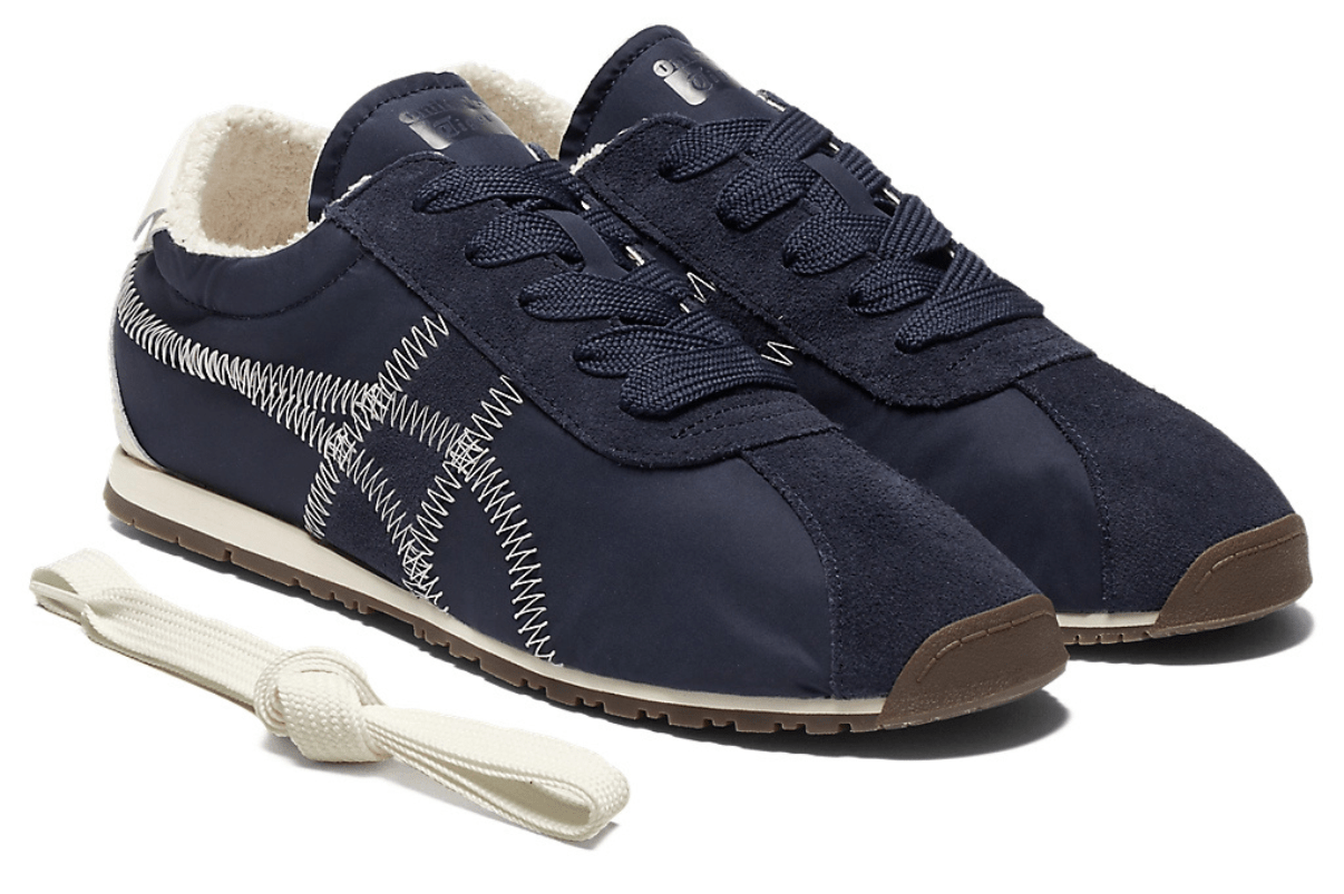 Tênis Onitsuka Tiger Tiger Corsair A55 Midnight Cream Azul - Onitsuka Tiger - 1183C317 - 401 - 1