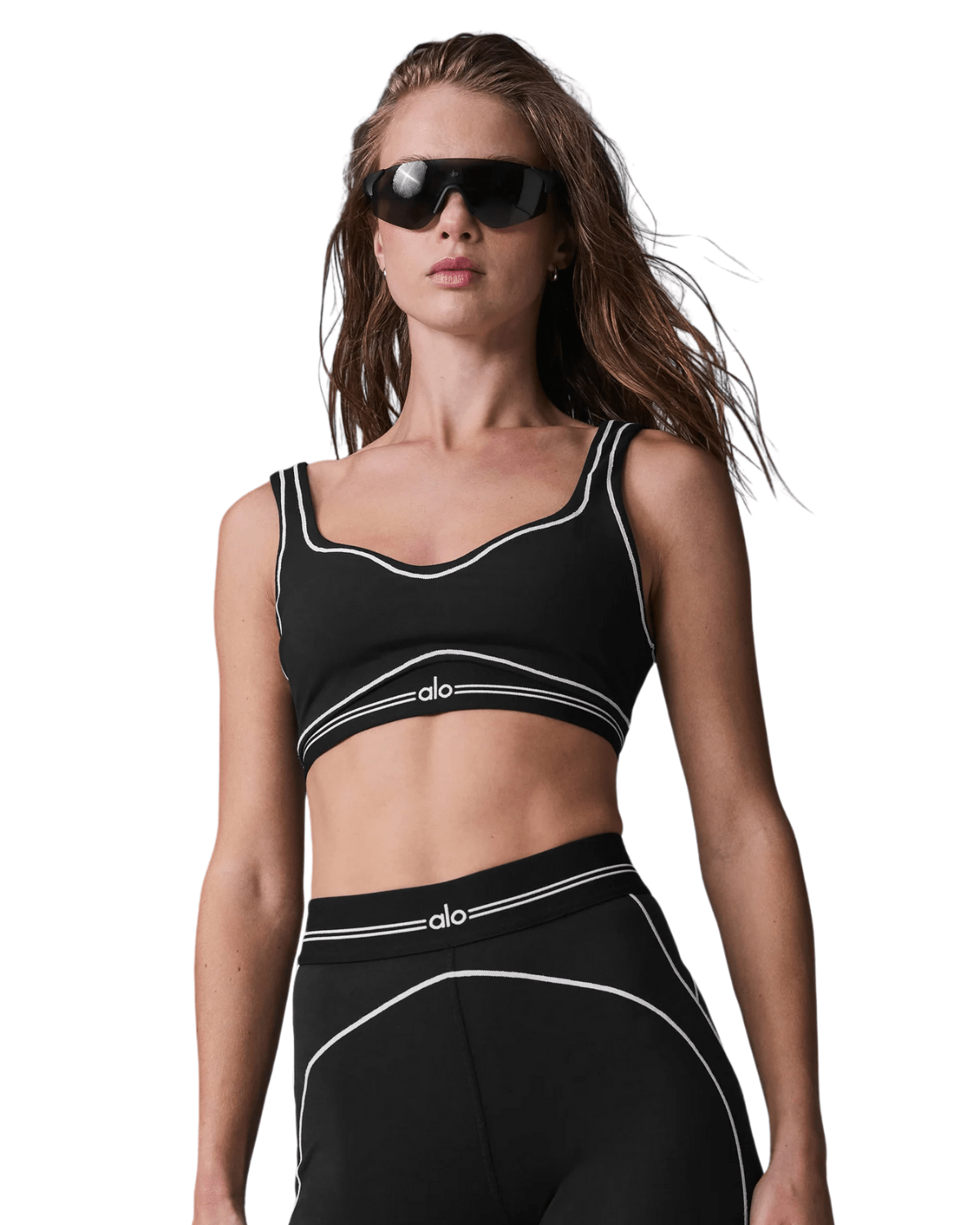 Top Alo Yoga Airbrush Heart Throb - Top - Alo Yoga - w9680r - 2
