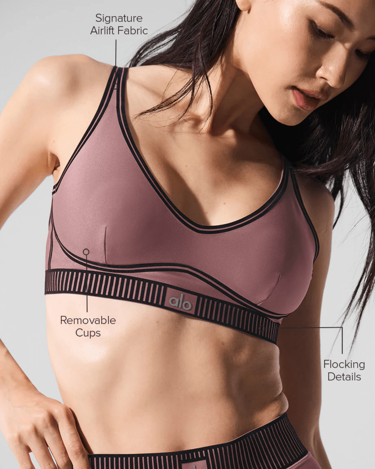 Top Alo Yoga Airlift Line Up - Alo Yoga - w9681r - 1