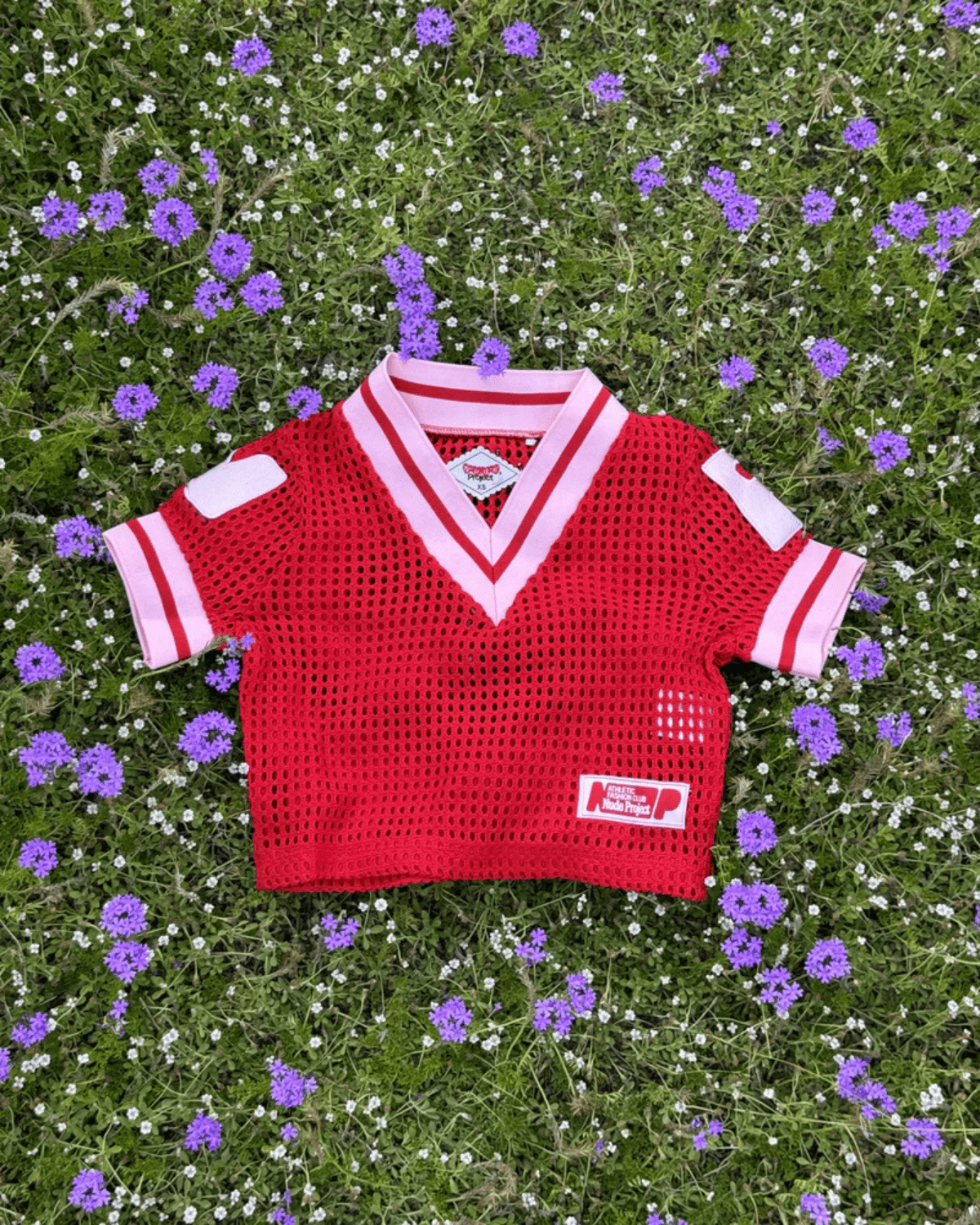 Top Nude Project Mesh Red Vermelho - Nude Project - NDP033 - 1