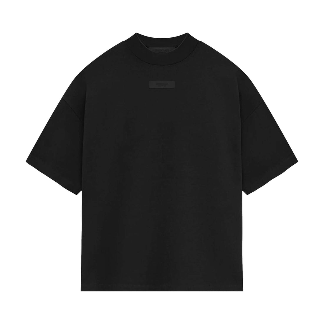 Camiseta Essentials Fear of God Crewneck Jet Black Preto - LK Sneakers