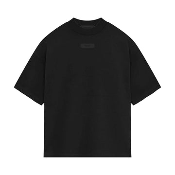 Camiseta Essentials Fear of God Crewneck Jet Black Preto - LK Sneakers -