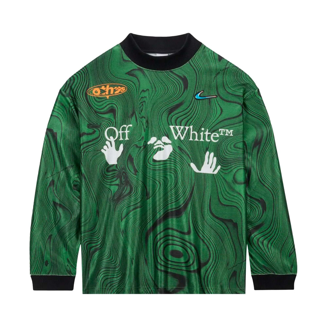 Jersey Off White x Nike "Allover Print Kelly Green" Verde - Camiseta - LK Sneakers - FQ0997 - 389 - 1