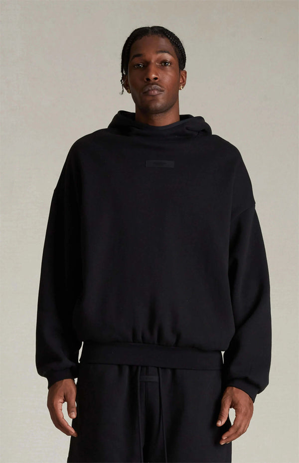 Moletom Essentials Fear of God Jet black SS24 Preto