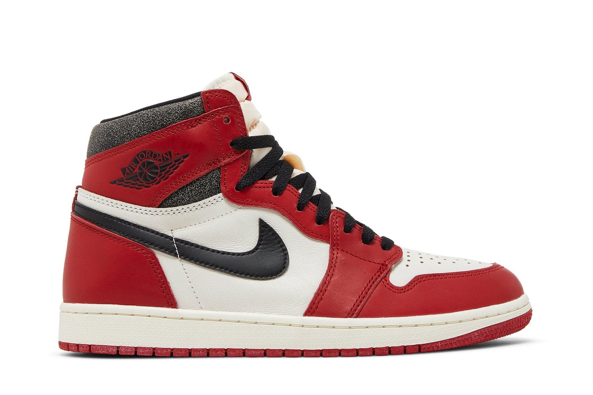 Tênis Air Jordan High Chicago Lost and Found Vermelho LK Sneakers