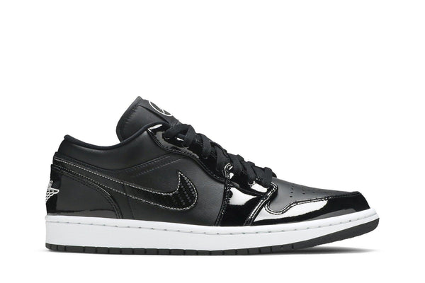 Jordan Nike Air Jordan 1 Low All-Star Carbon Fiber tênis em preto original na LK Sneakers