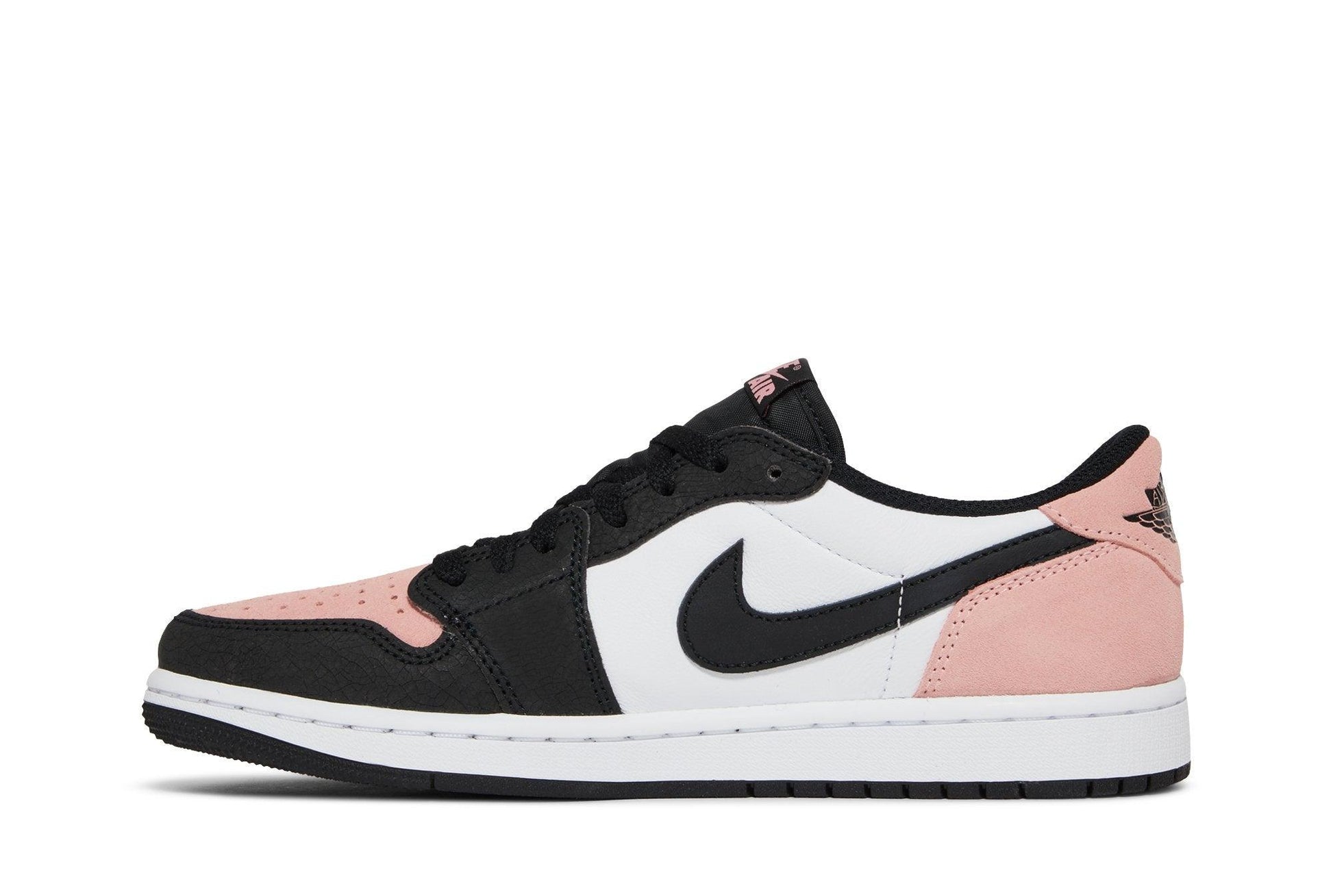 Tênis Air Jordan 1 Low OG Bleached Coral Rosa - LK.Sneakers - CZ0790061