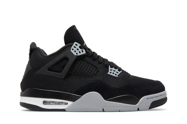 Tênis Air Jordan 4 SE Black Canvas Preto - LK.Sneakers -