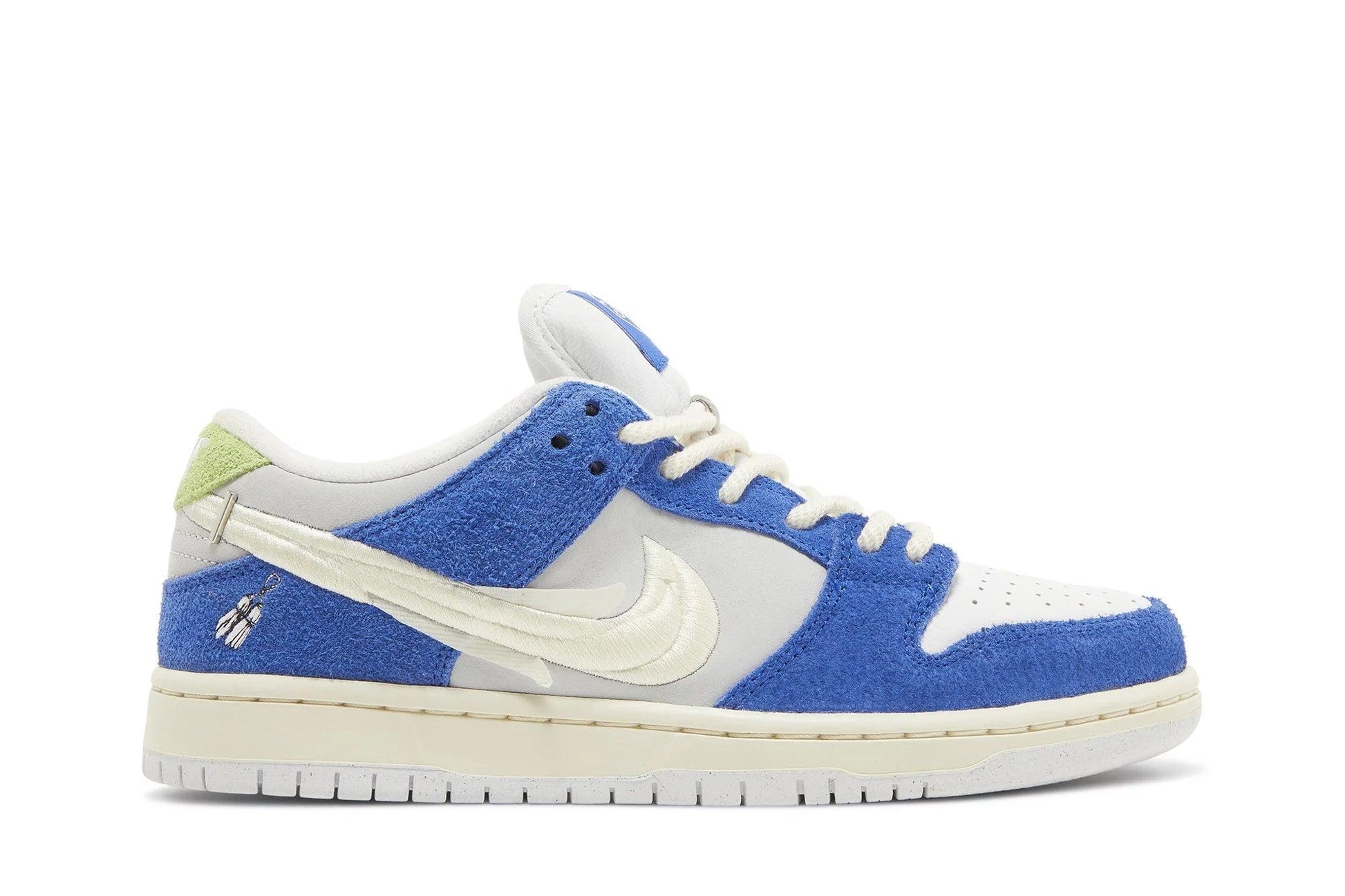 Tênis Fly Streetwear x Dunk Low Pro SB 'Gardenia' Azul - LK.Sneakers - DQ5130400