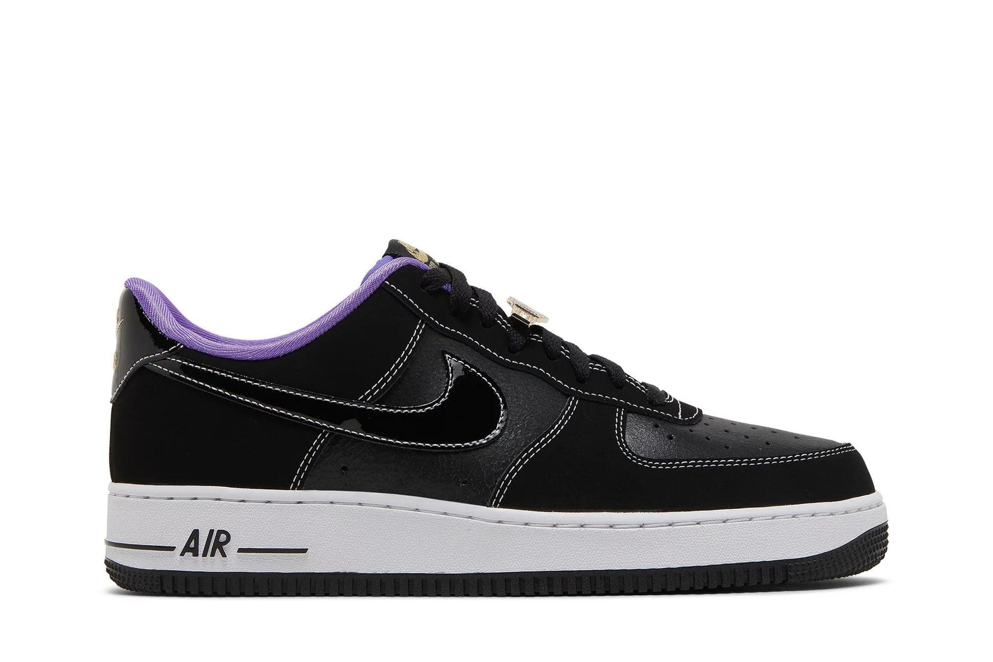 Tênis Nike Air Force 1 Low World Champ Lakers Preto - LK.Sneakers - DR9866001