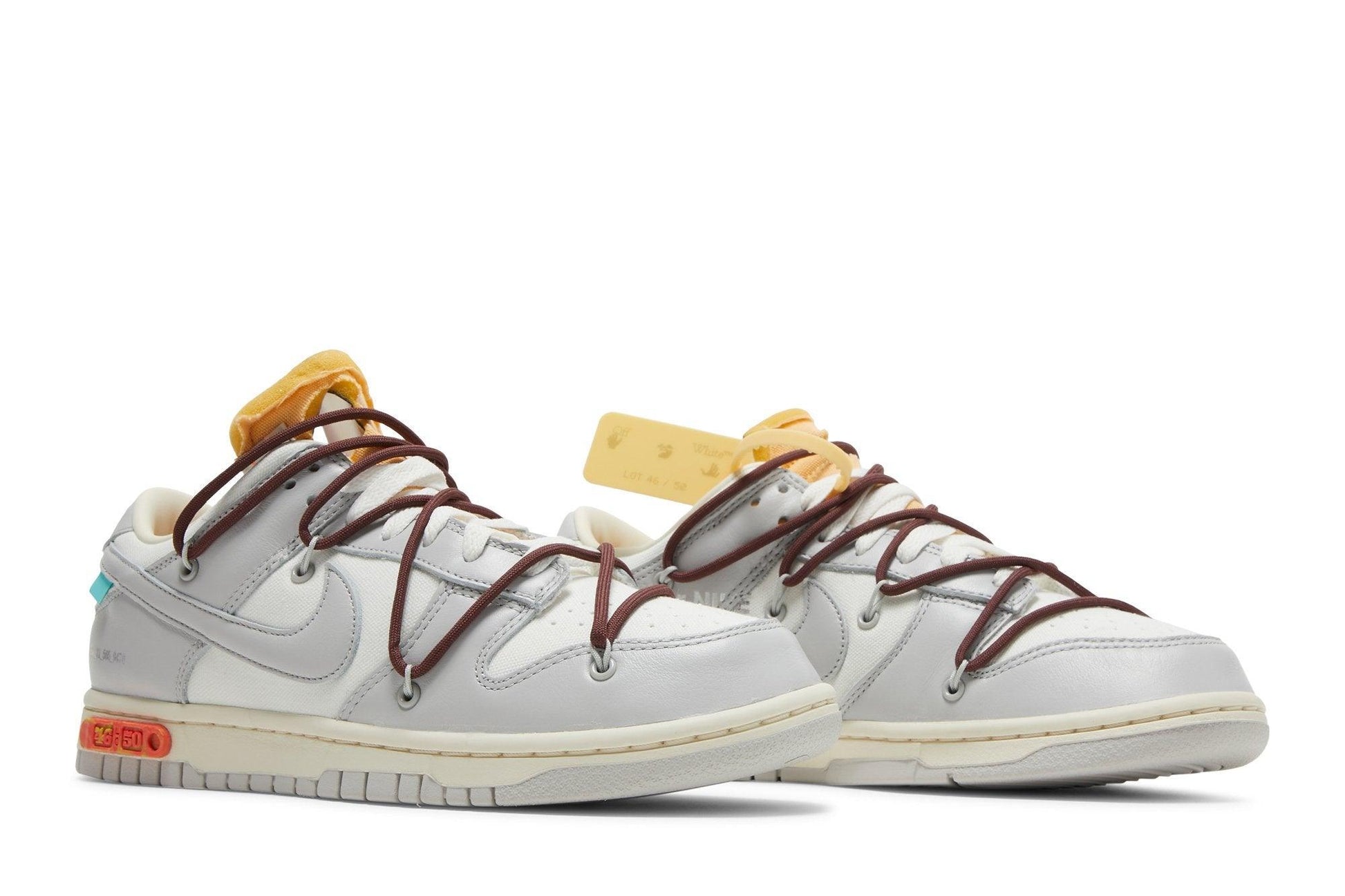 Tênis Off - White x Nike Dunk Low Lot 46 of 50 Cinza - LK.Sneakers - DM160210 - 40 - 1