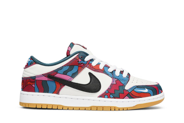 Nike Parra x Nike SB Dunk Low Pro Abstract Art Colorido tênis original na LK Sneakers