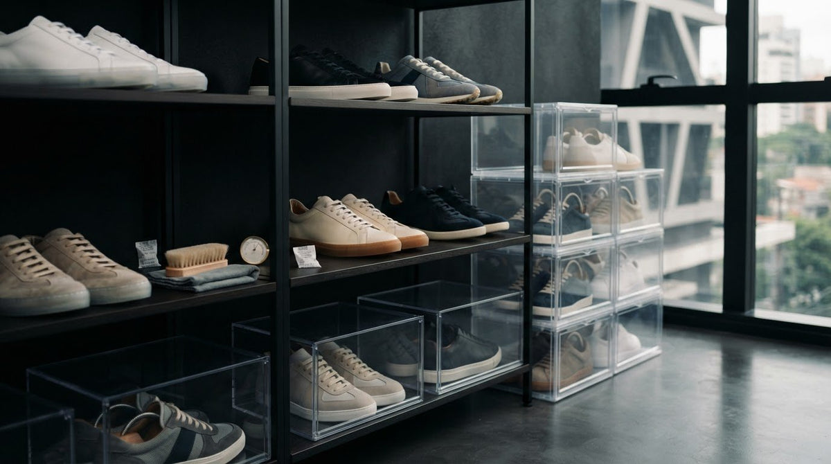 Como guardar uma coleção de sneakers corretamente: guia prático