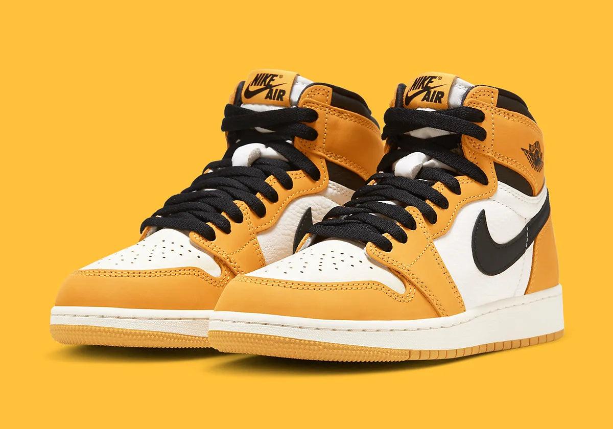 Imagens Oficiais: Air Jordan 1 “Yellow Ochre” (Adulto + GS)
