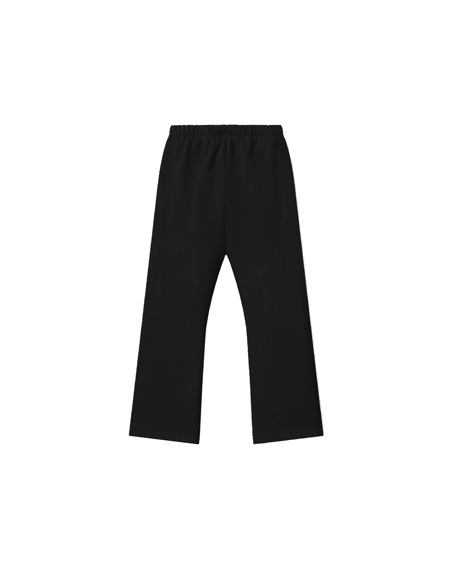 Calça Essentials Varsity Flare Sweatpant Vintage Black Preto