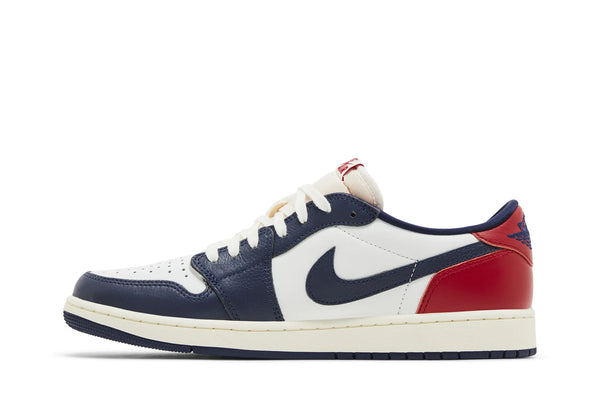Tênis Nike Air Jordan 1 Retro Low OG Howard University Vermelho