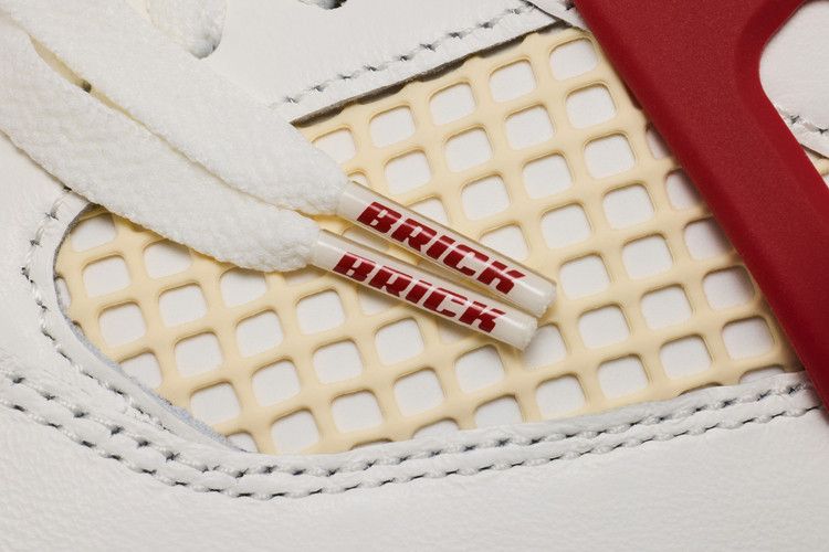 Tênis Nike Air Jordan 4 OG SP x Nigel Sylvester Brick After Brick Branco