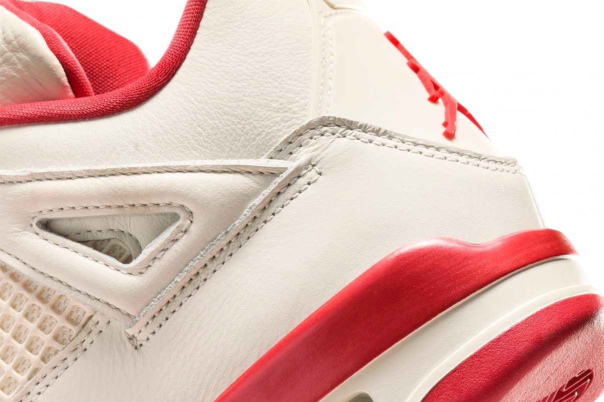 Tênis Nike Air Jordan 4 Retro Valentine's Day Sierra Red Vermelho