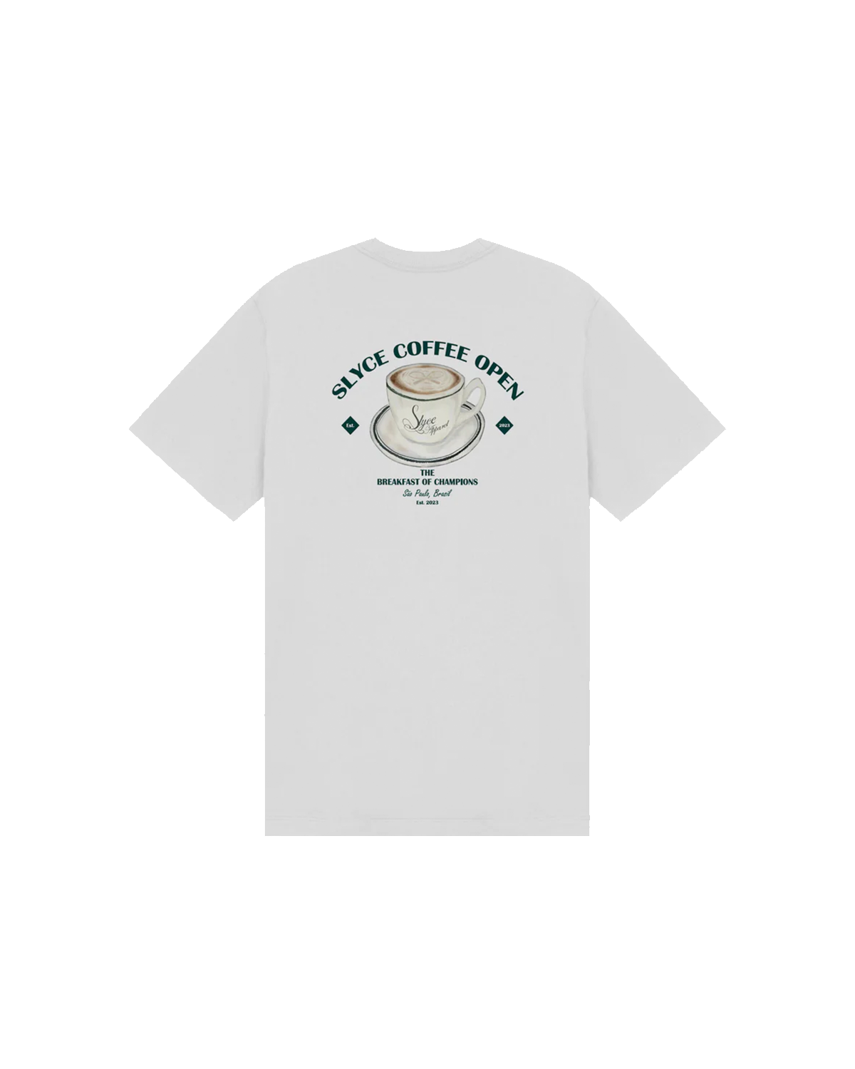 Camiseta Slyce Coffee Open Off White