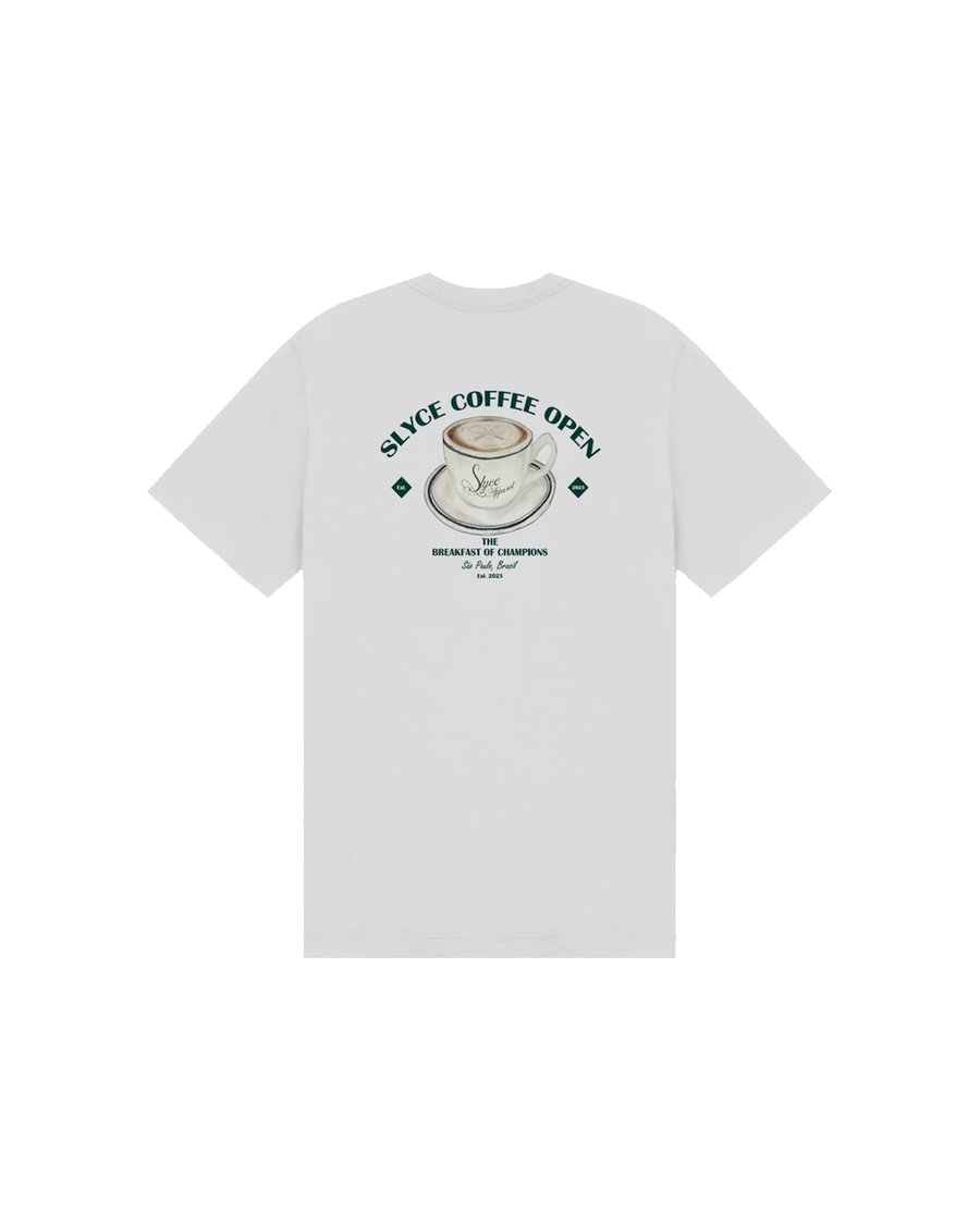 Camiseta Slyce Coffee Open Off White
