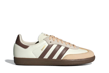 Tênis Adidas Samba OG Off White Earth Strata Gum Bege