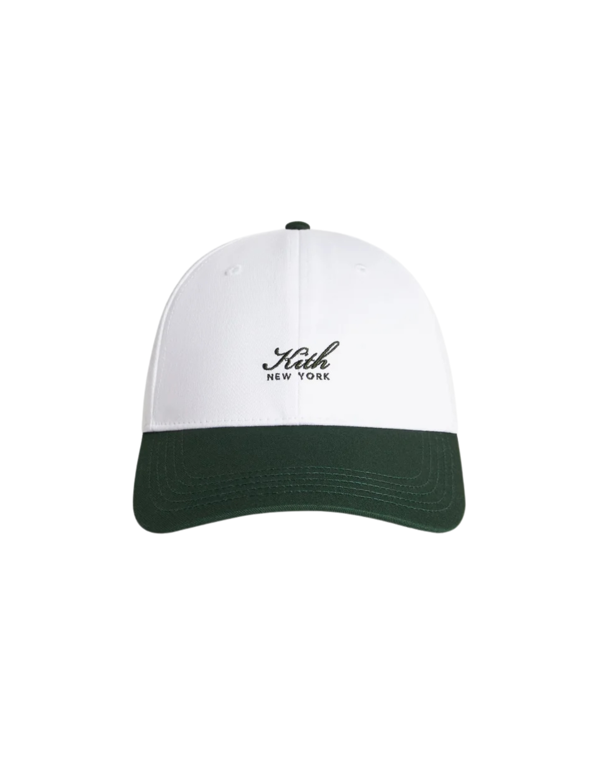 Boné Kith Script Two Tone Classic Stadium Branco/Verde