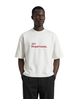 Camiseta Saint Studio Boxy Art Department Branco