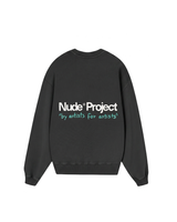 Moletom Nude Project Cult Kid Blue/Grey Cinza