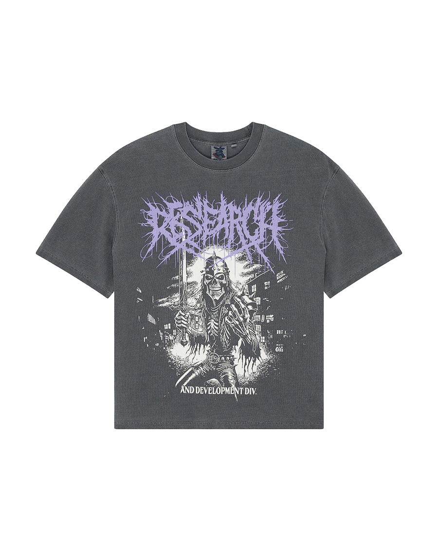 Camiseta Deus Ex Machina Metal Fabricator Anthracite Cinza