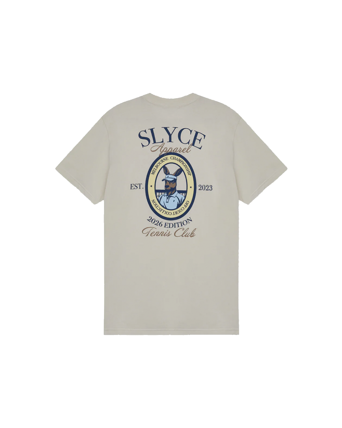 Camiseta Slyce On Season Graphics Melbourne Off White