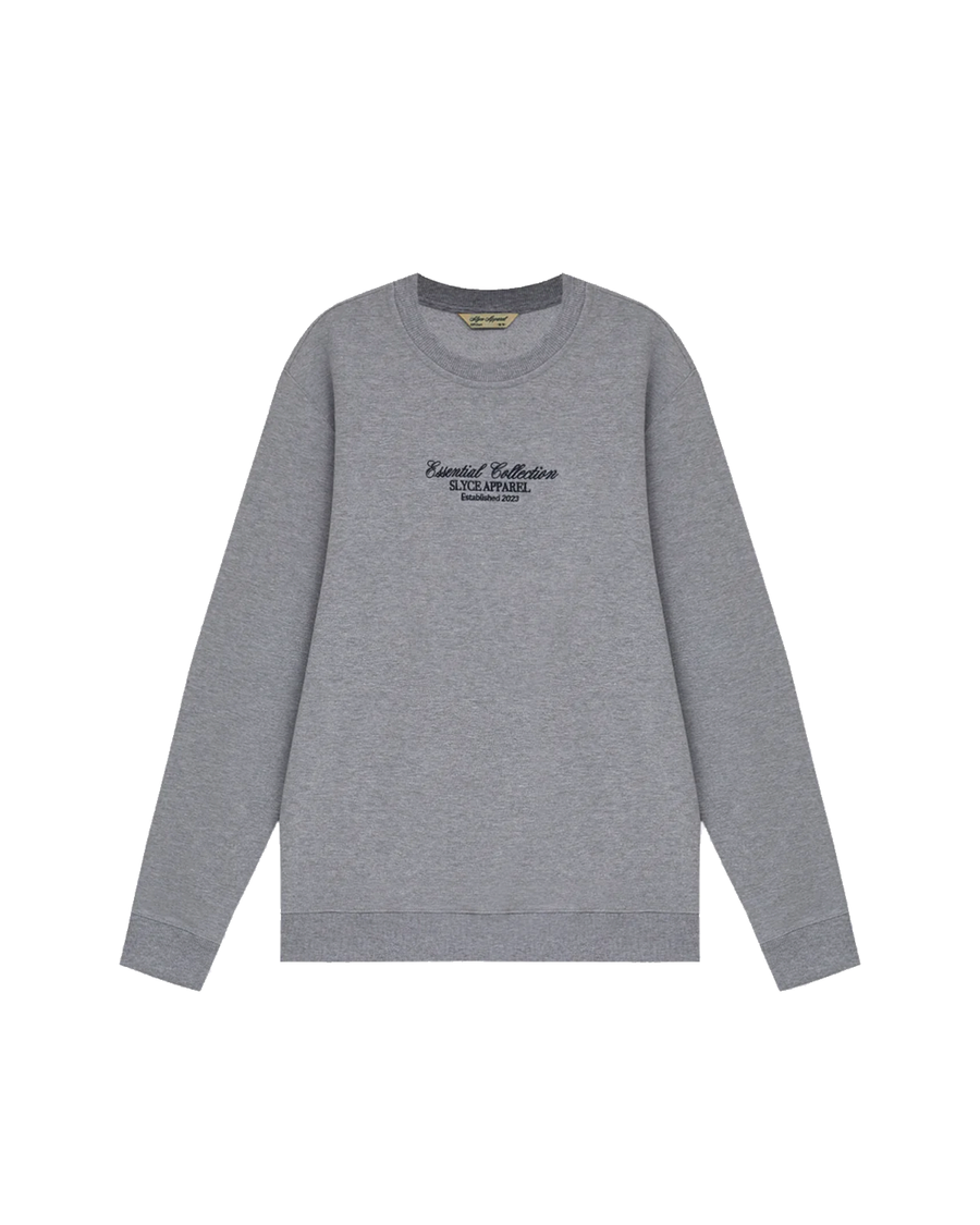 Moletom Slyce Essential Crewneck Sweatshirt Sport Grey Cinza