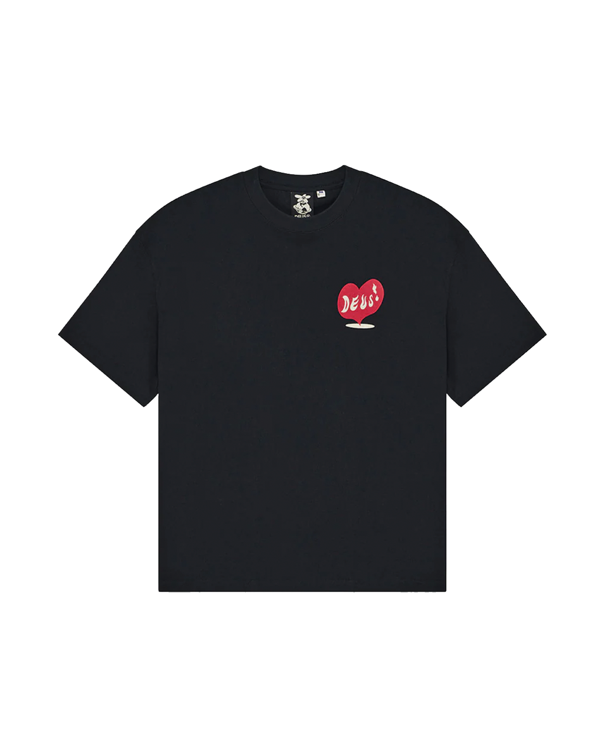 Camiseta Deus Ex Machina Oversized Deep Cut Black Preto