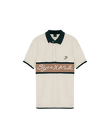 Polo Slyce Tricot Manga Curta Slyce x Mulli Off White