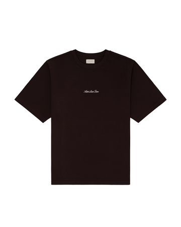 Camiseta Aimé Leon Dore Embroidered Logo Marrom