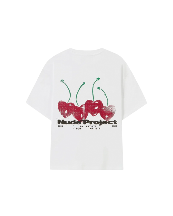 Camiseta Nude Project Carmin White Branco