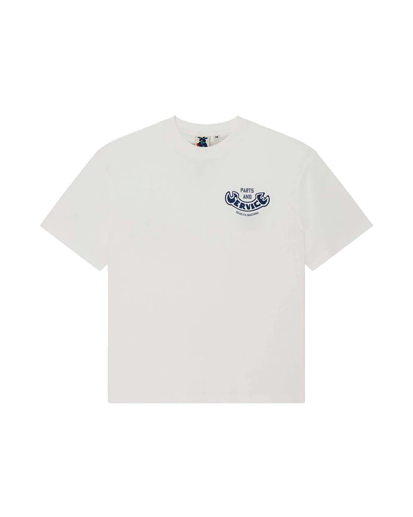 Camiseta Deus Ex Machina Oversized Ruff And Smooth White Branco