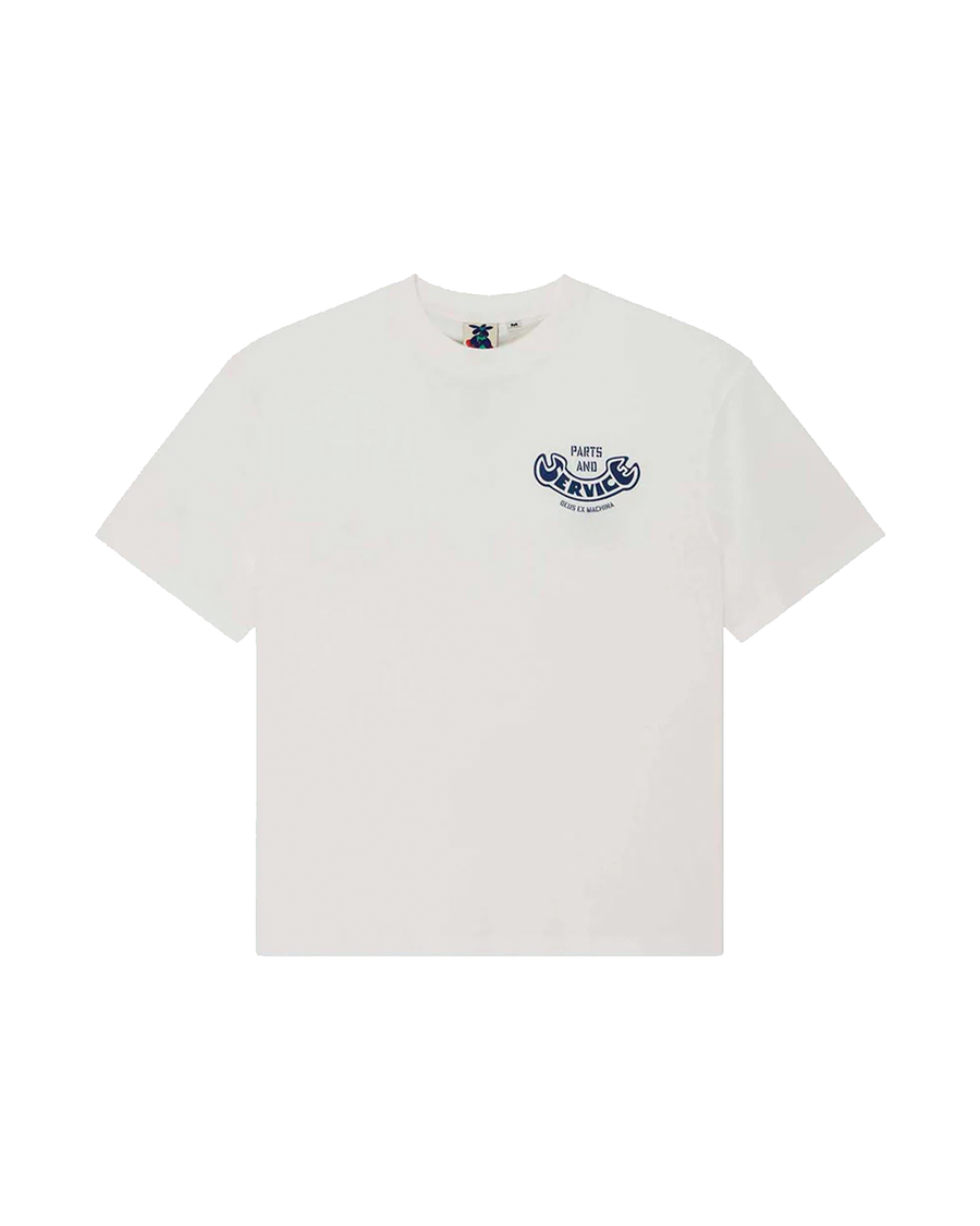 Camiseta Deus Ex Machina Oversized Ruff And Smooth White Branco
