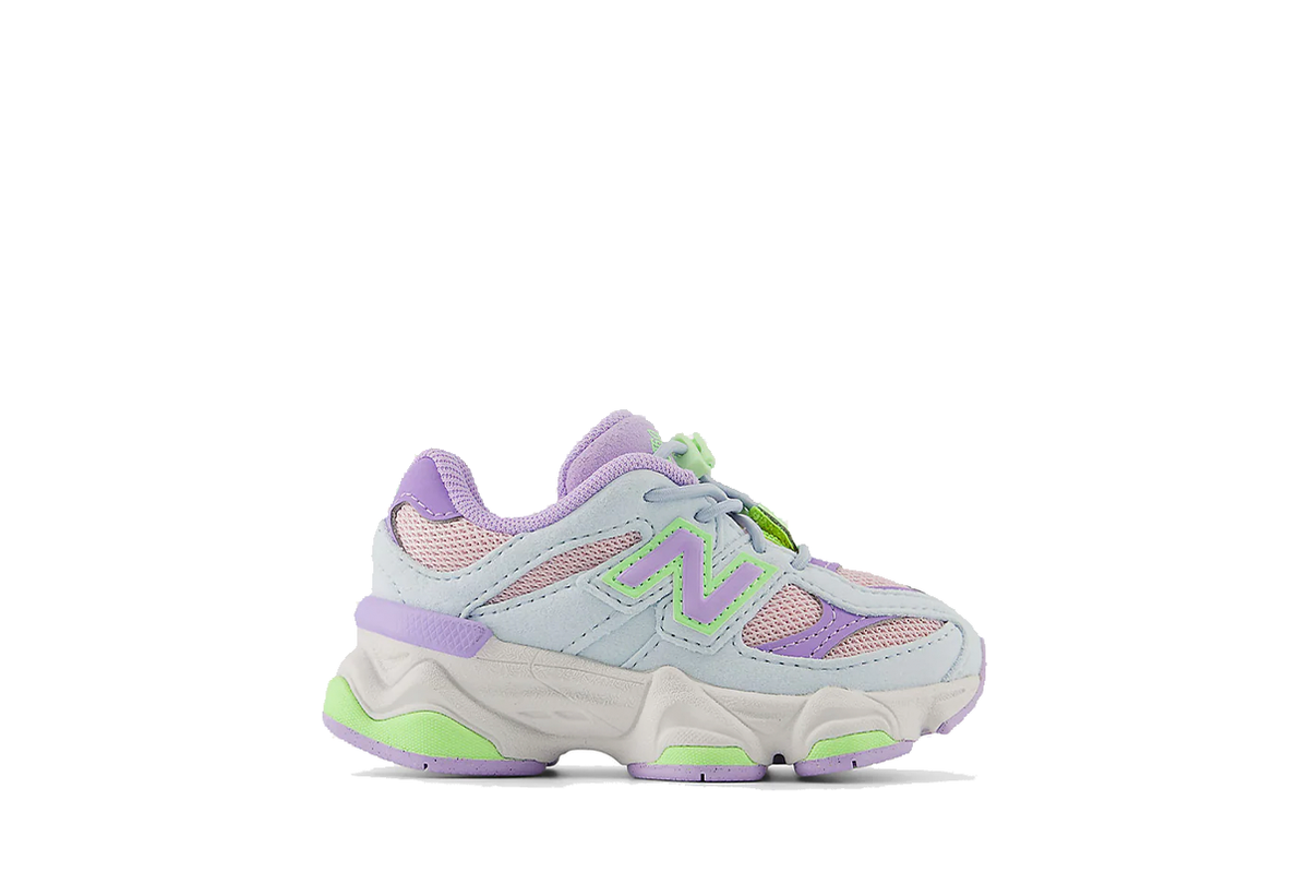 Tênis New Balance 9060 Lilac White Kids Roxo