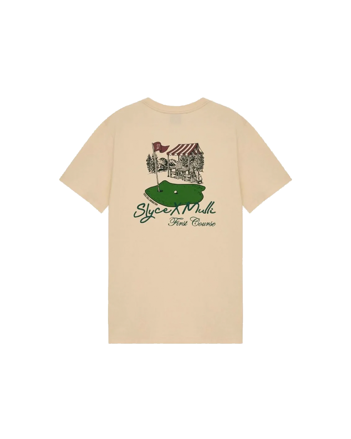 Camiseta Slyce Mulli First Course Off White