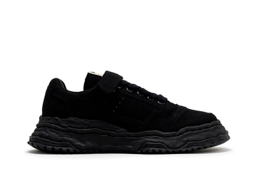 Tênis Maison Mihara Yasuhiro "Keith" OG Sole Canvas Low-top Black Preto
