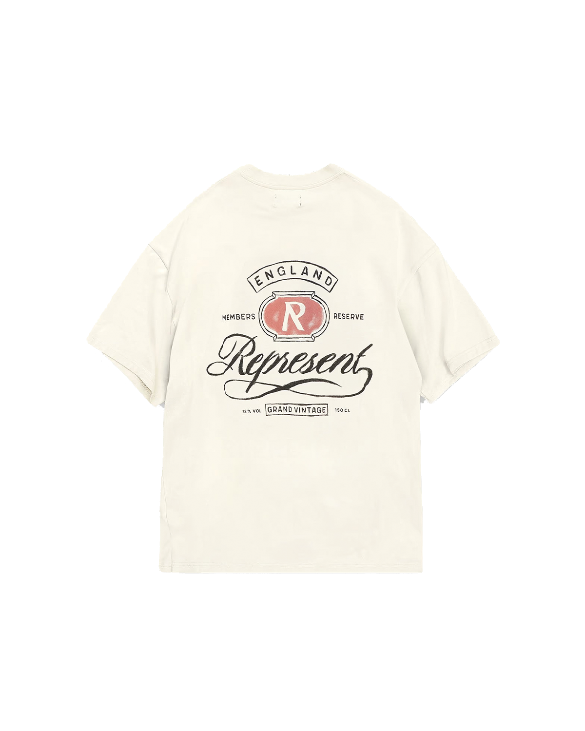 Camiseta Grand Vintage Hand Drawn Aged White Branco