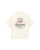 Camiseta Grand Vintage Hand Drawn Aged White Branco