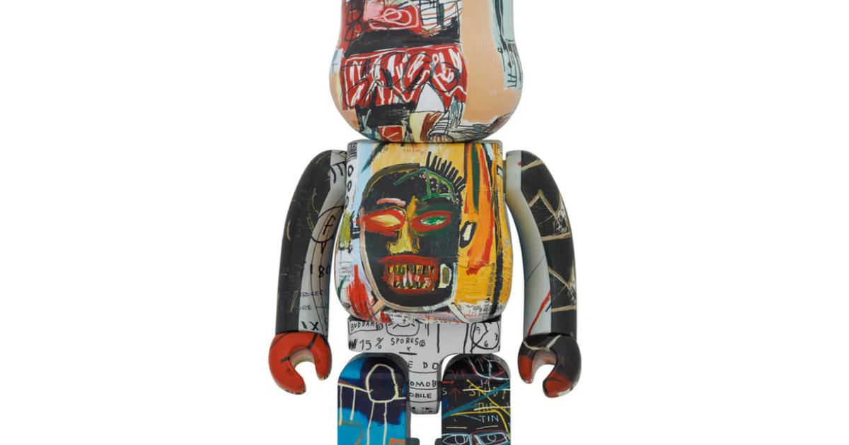 MEDICOM TOY - Bearbrick Jean-Michel Basquiat 