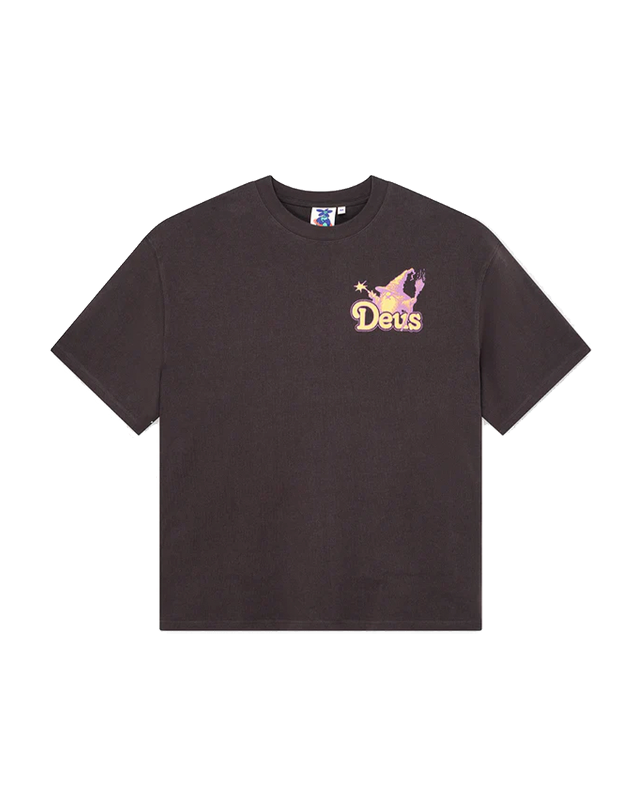 Camiseta Deus Ex Machina Mystical Machine Black Preto