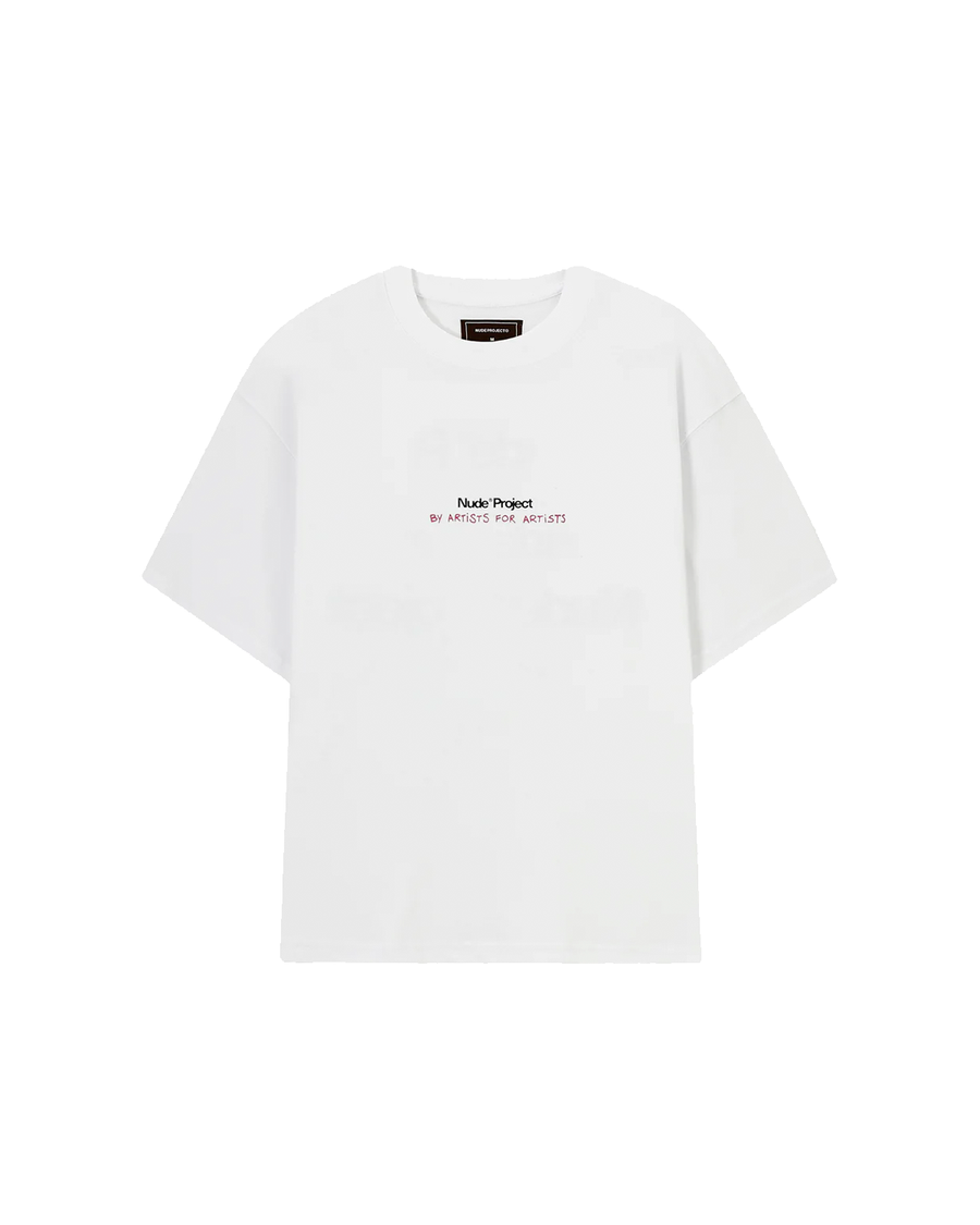 Camiseta Nude Project House Rules White Branco