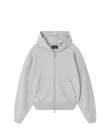 Moletom Nude Project Beast Zip-up Hoodie Grey Melange